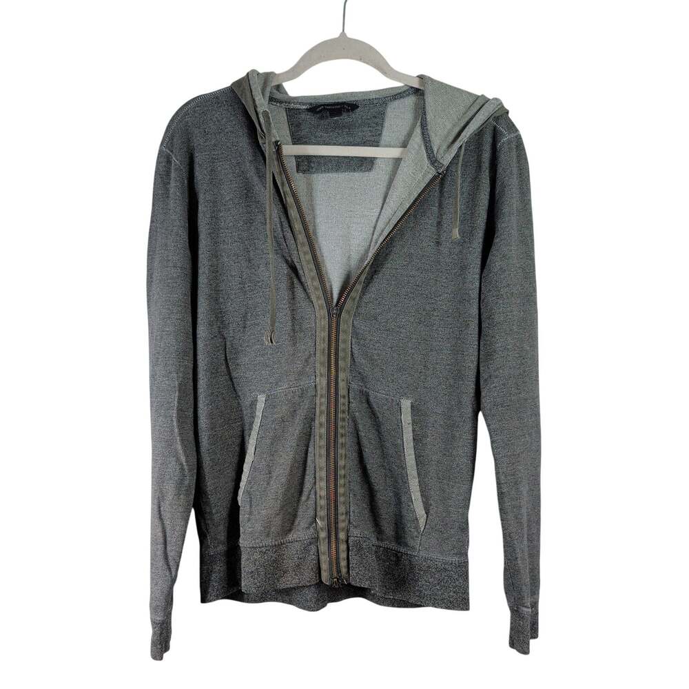 John Varvatos Hooded Zip Up, Size Small